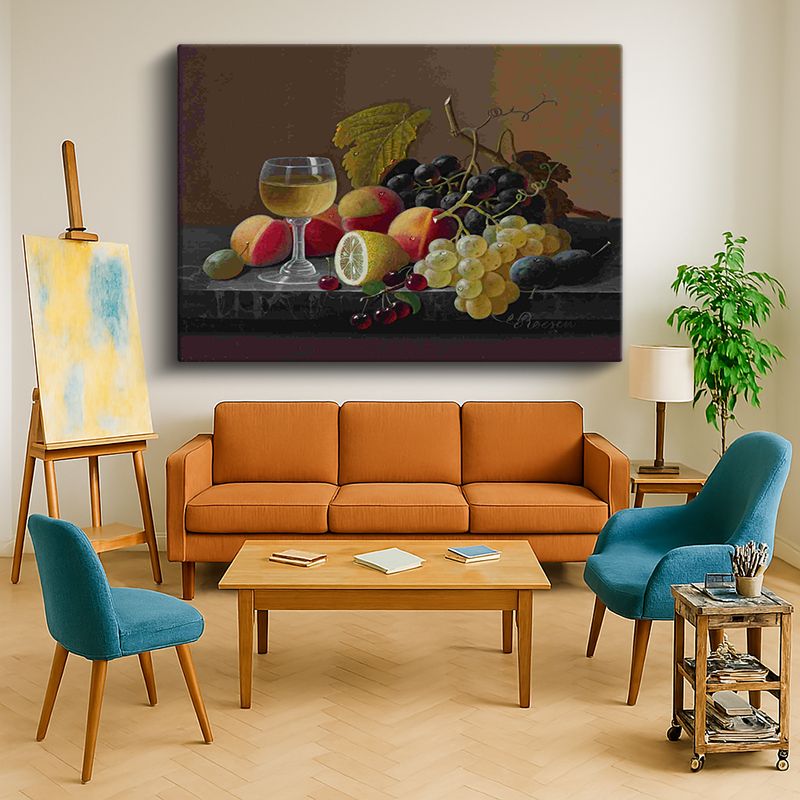 Ressam Kanvas Tablo 972